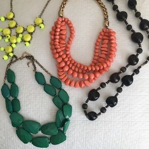 Bead necklaces